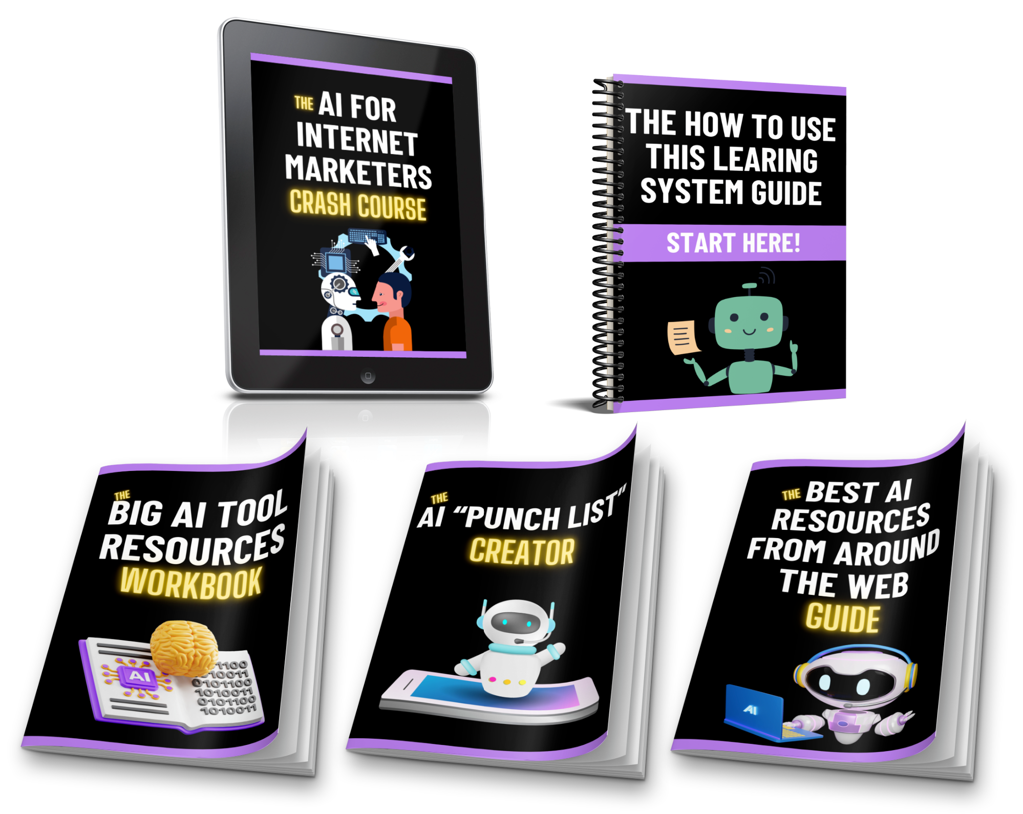 The AI For Internet Marketers Crash Course Cover